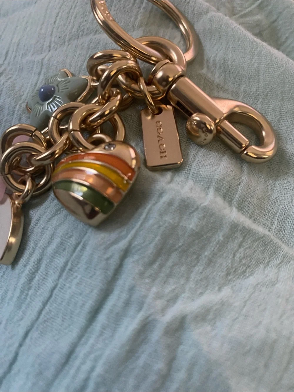 Coach Multi Charm Key Chain - Picture 4 of 5